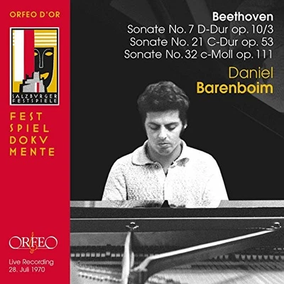 Ludwig van Beethoven: Piano Sonatas Nos 7, 21 & 32 - Daniel Barenboim CD BTVG - Imagem 1 de 2