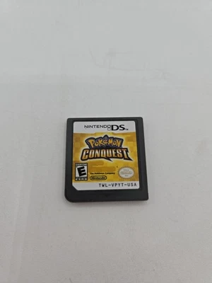 Nintendo DS NDS Pokemon Conquest (SOLO CARTUCHO DE JUEGO) Auténtico OEM Foto 1 de 4
