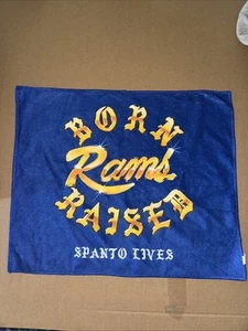 Los Angeles Rams Born X Raised SGA Rally Towel 17.09.23 49ers Spanto Lives - Bild 1 von 1