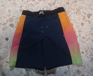 Wonder Nation Jungen Badehose M (8) schwarz orange grün - Bild 1 von 6