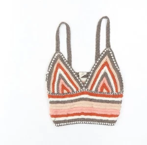 Urban Outfitters Damen Tanktop Mehrfarbig XS Häkel Boho Festival - Bild 1 von 12