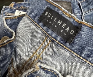 Bullhead Herren Slim Straight Leg Blue Jeans W31 L30 100% Baumwolle Denim Hose - Bild 1 von 13