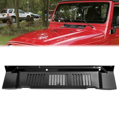 Hood Vent Panel Windshield Cover Wiper Cowl Fits Jeep Wrangler TJ TJS 1997-2006 — 第 1/4 张图片