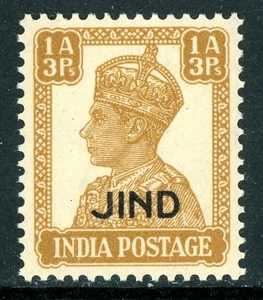 Britisch Indien 1943 KGVI 1a3p Bister Sc #169 postfrisch N563 - Bild 1 von 6