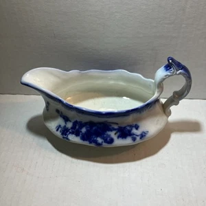 Flo Blue Sauciere Wm Grindley Marechal Neil Sauce - Bild 1 von 10