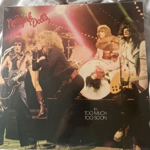 New York Dolls In Too Much Too Soon LP 1974 US SEALED OG 1ST PRESS Punk Rare - Picture 1 of 21
