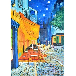 Großes Gemälde - Café bajo las Estrellas - Bild 1 von 11