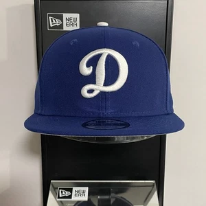 MLB - Los Angeles Dodgers D Logo 9FIFTY Adjustable Snap-Back New Era Cap - Blue - Picture 1 of 4