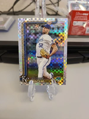 Béisbol cromado Topps 2025 - Michael Wacha #284 X-Fractor Kansas City Royals Foto 1 de 2
