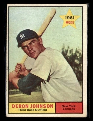 1961 Topps #68 Deron Johnson - Image 1 of 2
