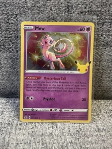 2021 Pokemon SWSH Celebrations 25th 011/025 Mew - Bild 1 von 1