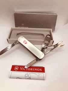 CORTADOR DE CIGARROS VICTORINOX ALOX DE COLECCIÓN 74 mm PLATEADO - ¡Retirado muy raro!!CUCHILLO SWI - Imagen 1 de 5