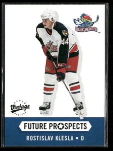 2000-01 Upper Deck Vintage - Future Prospects Rostislav Klesla #371 - Bild 1 von 2