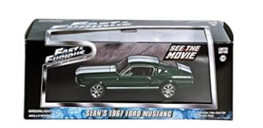 1967 Ford Mustang The Fast and Furious 2006 Tokyo Drift 1/43 Greenlight 86211