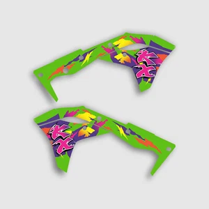KAWASAKI KX250F KXF 2004-2018 4 STROKE GRAPHICS STICKER KIT DECALS RETRO 1994 KX - Picture 1 of 1