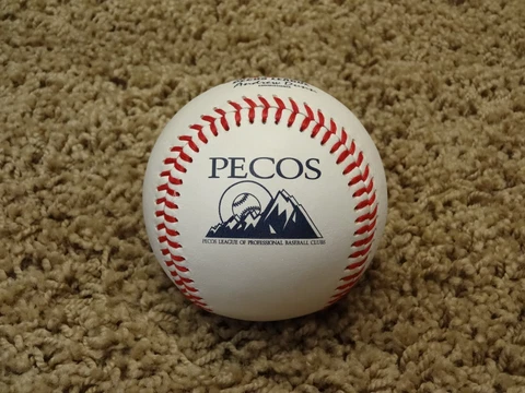 Rawlings Official PECOS LEAGUE Baseball (1 NEW Minor League Ball) Cover