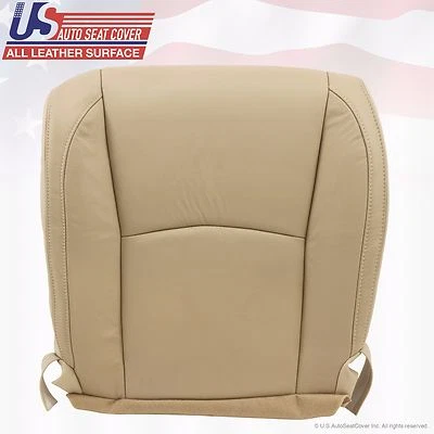 Fits 2004 To 2009 Lexus RX 330 RX 350 RX400 Driver bottom Leather Seat Cover Tan - Image 1 of 4