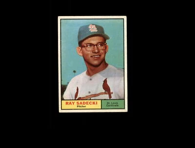 1961 Topps 32 Ray Sadecki VG-EX #D1,308933 - Image 1 of 2