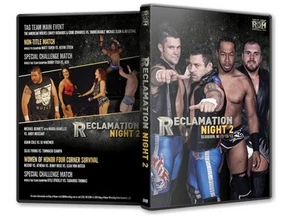 ROH Wrestling: Reclamation Night 2 DVD, Tommaso Ciampa Matt Taven Kevin Steen - Imagen 1 de 1