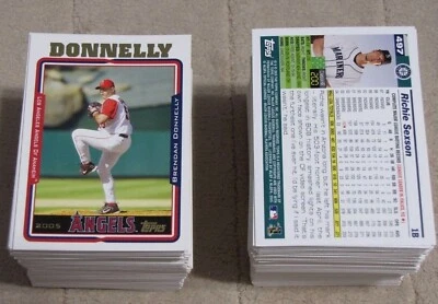 2005 Topps Baseball (Cards 401-600) (Pick Choose Complete) - Image 1 of 2