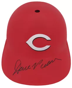 Dave Parker Signed Reds Replica Souvenir Batting Helmet - (SCHWARTZ COA) - Picture 1 of 1