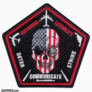USAF 595th COMMAND & CONTROL GROUP-Future Programs-B61-12-OFFUTT AFB- VEL PATCH - Picture 1 of 3