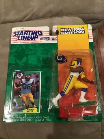 1994 STARTING LINEUP - JEROME BETTIS - LOS ANGELES RAMS      #3613 Cover