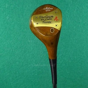 VINTAGE MacGregor Tourney Tommy Armour OH EOM 653 Persimmon 4 Wood *READ* - Picture 1 of 5