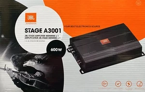 NUOVO JBL STAGE-A3001 Amplificatore per auto monoblocco stabile 2 ohm - Foto 1 di 1