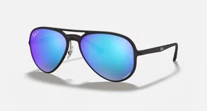 Ray-Ban RB4320CH Chromance marco negro mate/lente azul RB4320CH 601SA1 58 - Imagen 1 de 5