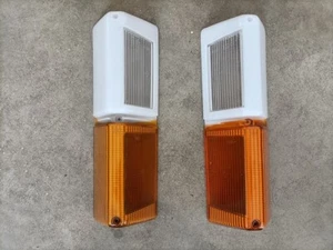 IVECO 170 Set of Blinkers Lenses Plastic Pair Front Arrow Lights - Picture 1 of 1