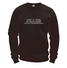 Formula for Accountants Sweater (Pick Colour and Size) Gift Spreadsheet