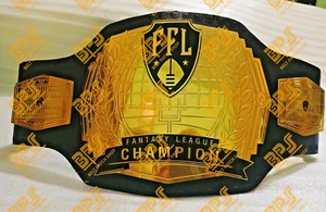 FFL Fantasy Football league FFL super bowl Championship Title Belt - Picture 1 of 7