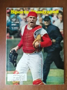 Sports Illustrated September 4, 1967 Tim McCarver St. Louis Cardinals 325 - Picture 1 of 2