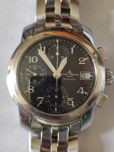 Baume & Mercier Capeland MV045216 Chronograph Mens Automatic Watch #600 - Picture 1 of 11