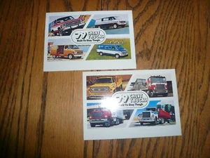 NOS 1979 Chevrolet Trucks Dealer Postcards - Vintage - Two for One Price - Picture 1 of 1