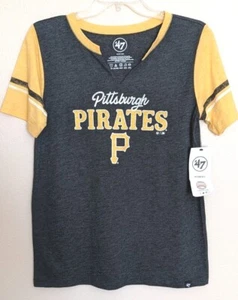 Pittsburgh Pirates 47 Brand Damen Gr. Small Kurzarm T-Shirt NEU - Bild 1 von 6