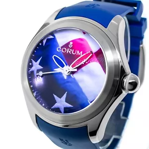 Corum Bubble 52mm Titanium US Flag Dial L403/03247 Limited Edition - Picture 1 of 9
