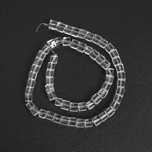 6 mm Echte Natürliche Klar Kristall Quarz Perlen Klasse A + Würfel Lose Perlen 15 Zoll - Bild 1 von 3