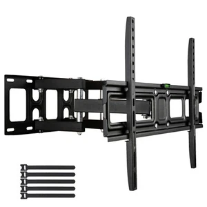 Tilting Tv Wall Mount For Most 37-75 Inch Tvs, Large Low Profile Tv Mount Wall - Picture 1 of 11