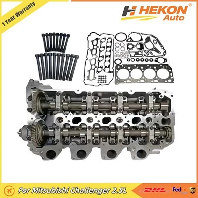 Cylinder Head Assembly Gasket Kit Bolts For Mitsubishi Challenger 4D56 2.5L DID - Image 1 of 4