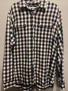 Gap Men Large Gingham Shirt XL Heavy Cotton - Picture 1 of 4