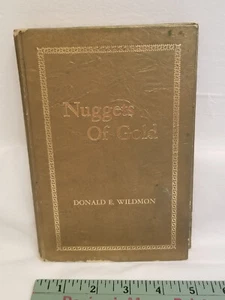 Vintage 1972 Nuggets of Gold Book Donald E Wildmon United Methodist Church - Picture 1 of 10