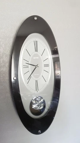 Rhythm Musical Wall Clock CMJ357UR02 w/Swarovski crystals, 12 Melodies, not work Cover