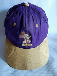 Disney Mickey Mouse Embroider Vintage BallCap Adjustable Snapback Hat Adult/Teen - Picture 1 of 8