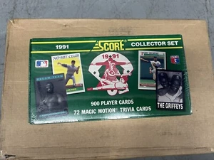 Juego completo de 900 tarjetas de béisbol 1991 SCORE MLB - caja sellada de fábrica  - Imagen 1 de 1