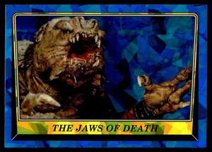 2023 Topps STAR WARS CHROME SAPPHIRE ROTJ THE JAWS OF DEATH #156 - Picture 1 of 2