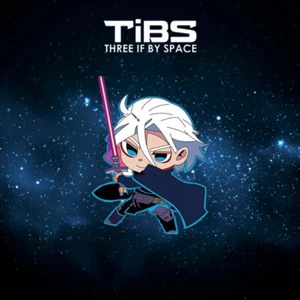 TiBS Chibi “Balance” Hard Enamel Pin (Dark Variant) - Picture 1 of 1