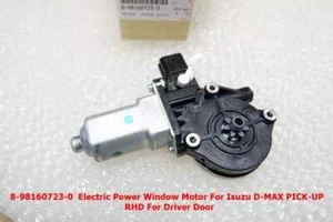 8-98160723-0 Driver Door Electric Window Motor For Isuzu D-MAX 2012-19 RHD - Picture 1 of 6