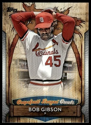2019 Topps #GLG-10 Bob Gibson Grapefruit League Greats - Image 1 of 2